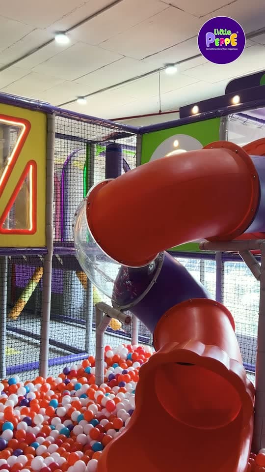 Inside Little Peppe indoor play zone, Aluva, Kochi
