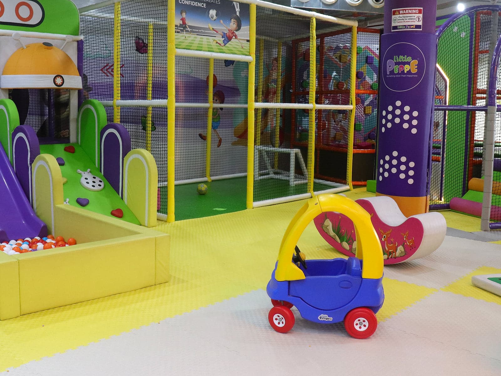 Ride-On Cars — Little Peppe indoor kids play zone and party venue in Aluva, Kochi