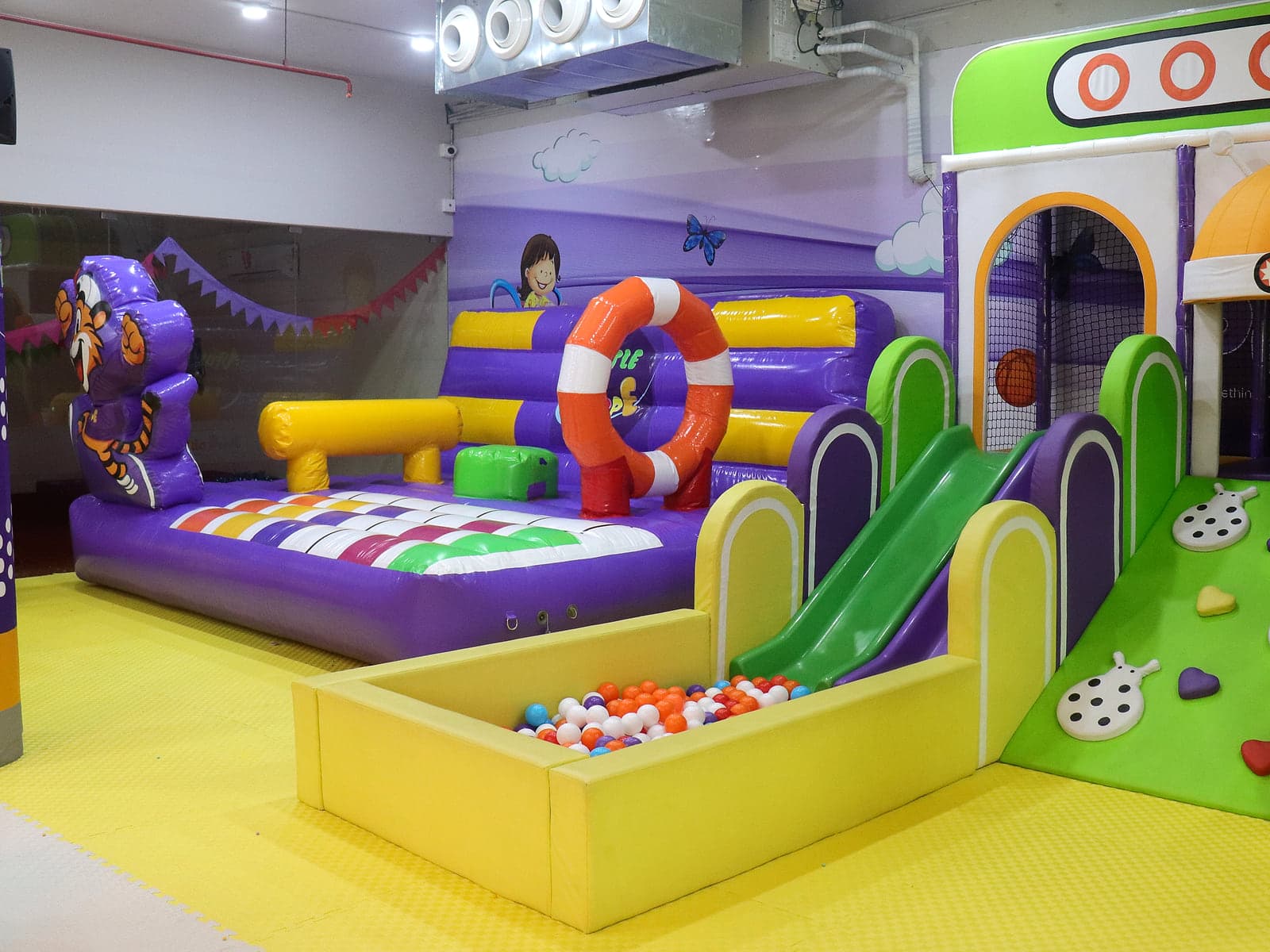 Toddler Castle & Ball Pit at Little Peppe indoor kids play zone, Aluva Kochi