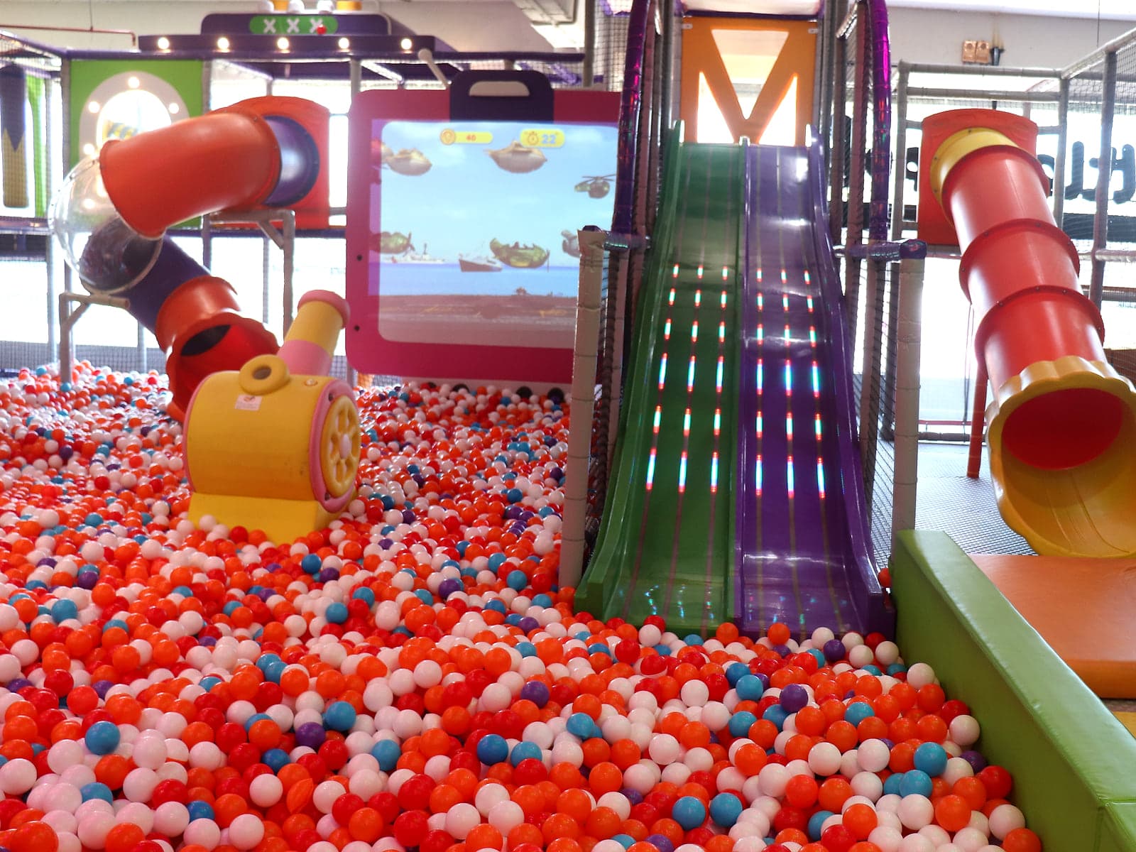Down Into the Balls — Little Peppe indoor kids play zone and party venue in Aluva, Kochi